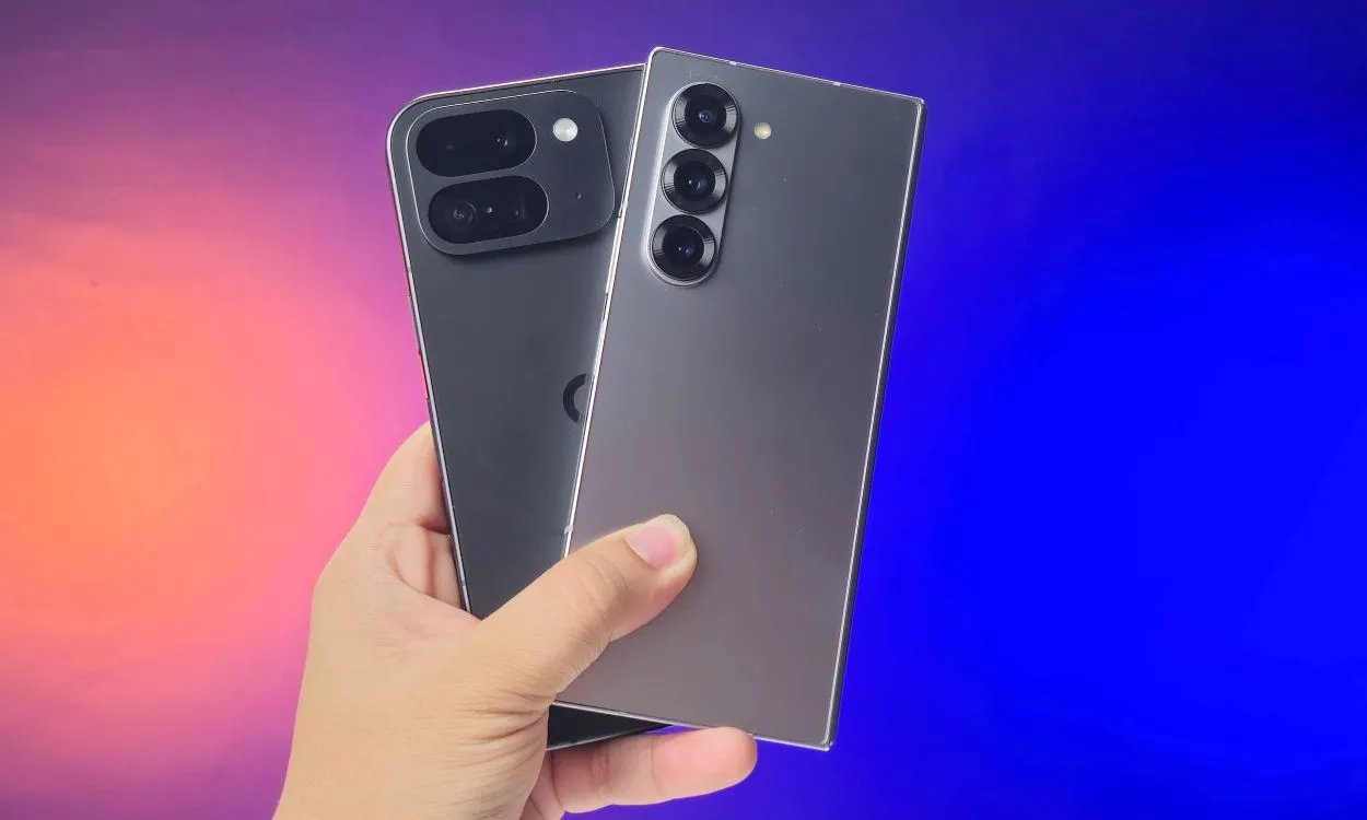 Diseño del Pixel 9 Pro XL frente al Samsung Galaxy Z Fold 6