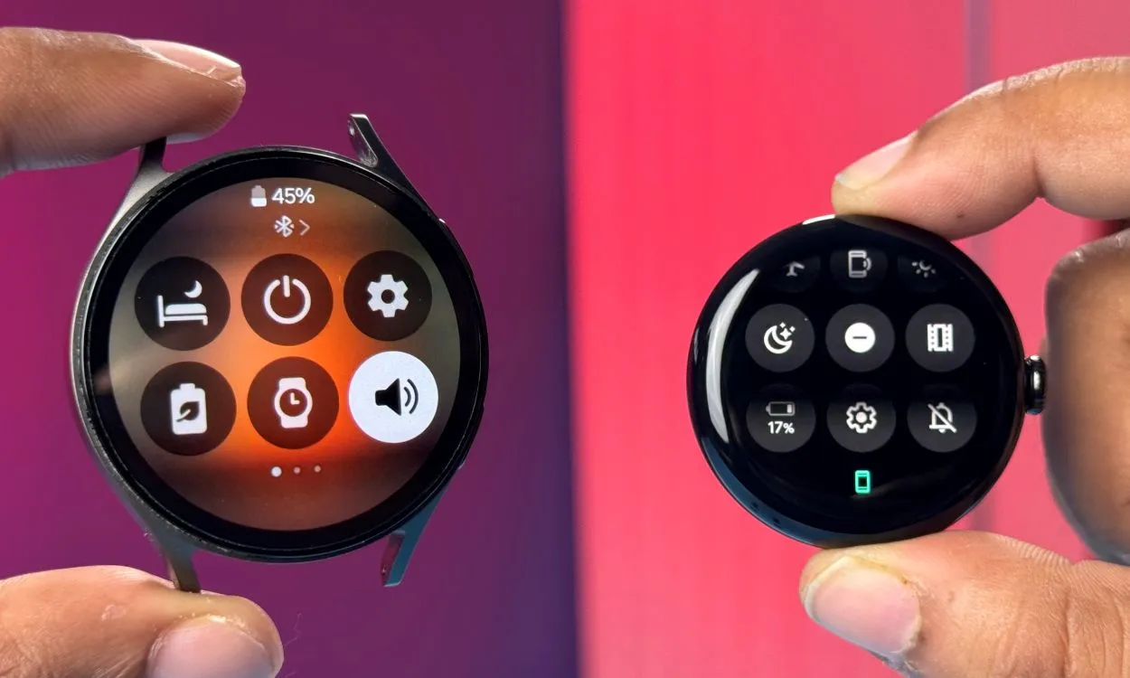 Pixel Watch 3 kontra bateria Galaxy Watch 7