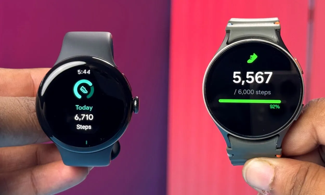 Pixel Watch 3 vs Galaxy Watch 7 Monitoramento de saúde