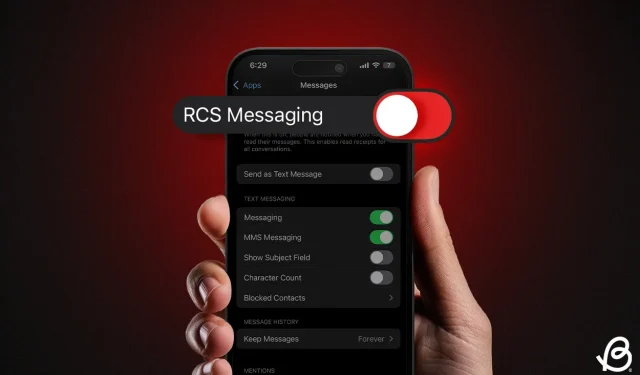 Dépannage des problèmes RCS sur iOS 18 : solutions efficaces à essayer