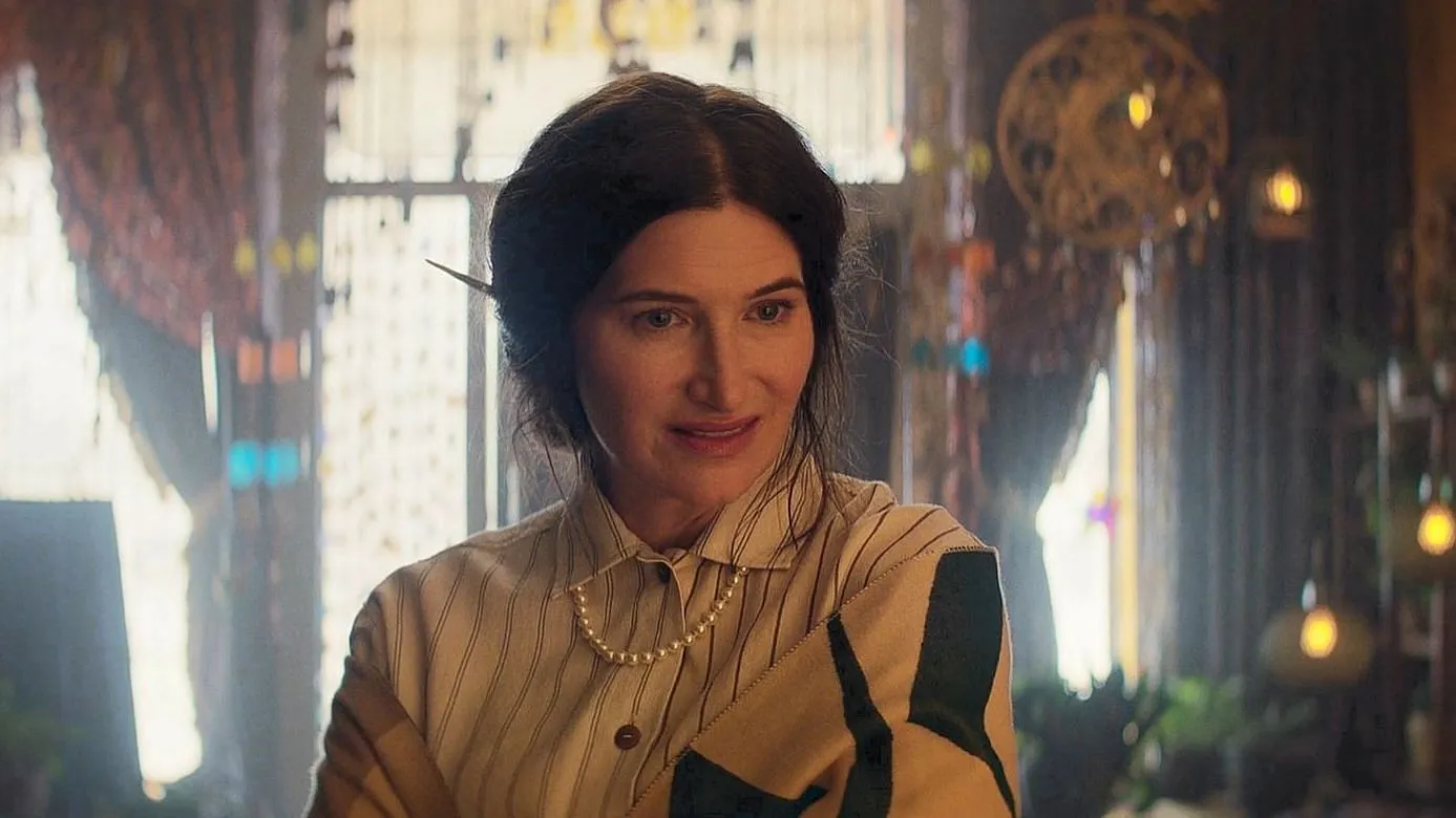 Kathryn Hahn as Agatha Harkness in a still from Agatha All Along (via Marvel Studios / YouTube)