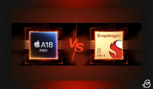 A18 Pro vs Snapdragon 8 Gen 3: Performance Benchmark Analysis