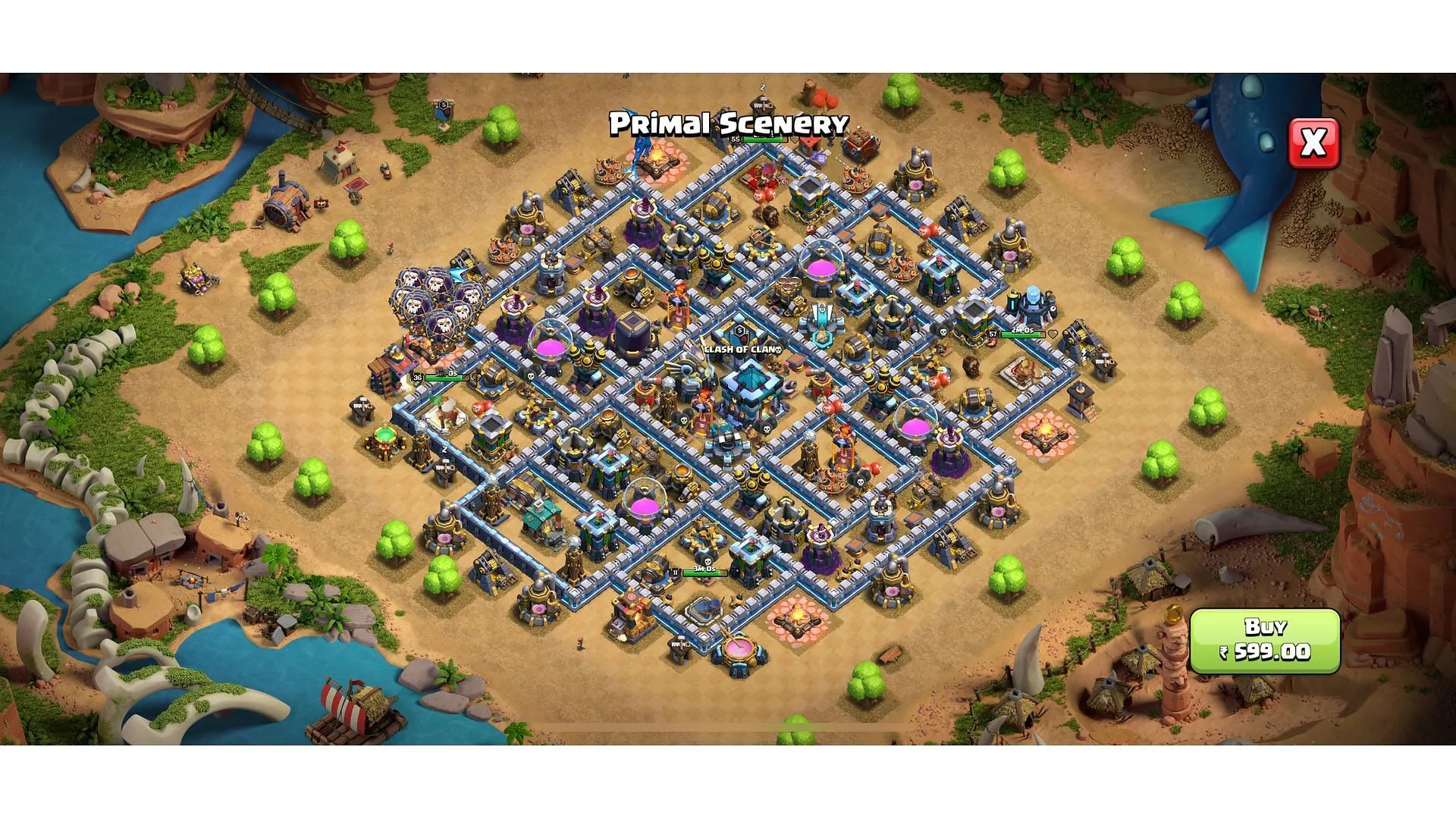 Paisaje primigenio (imagen vía Supercell)