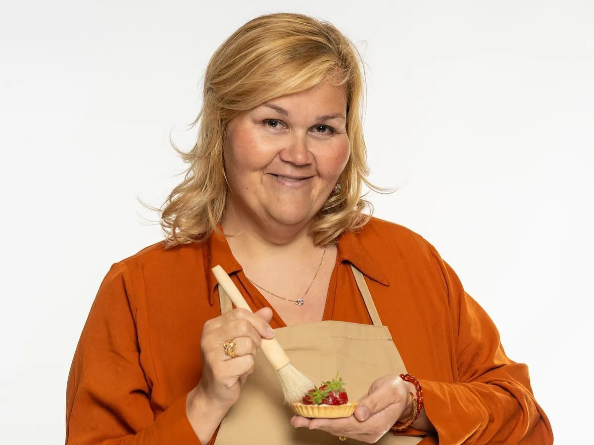 Nelly de The Great British Baking Show (Imagen vía Tudum de Netflix)