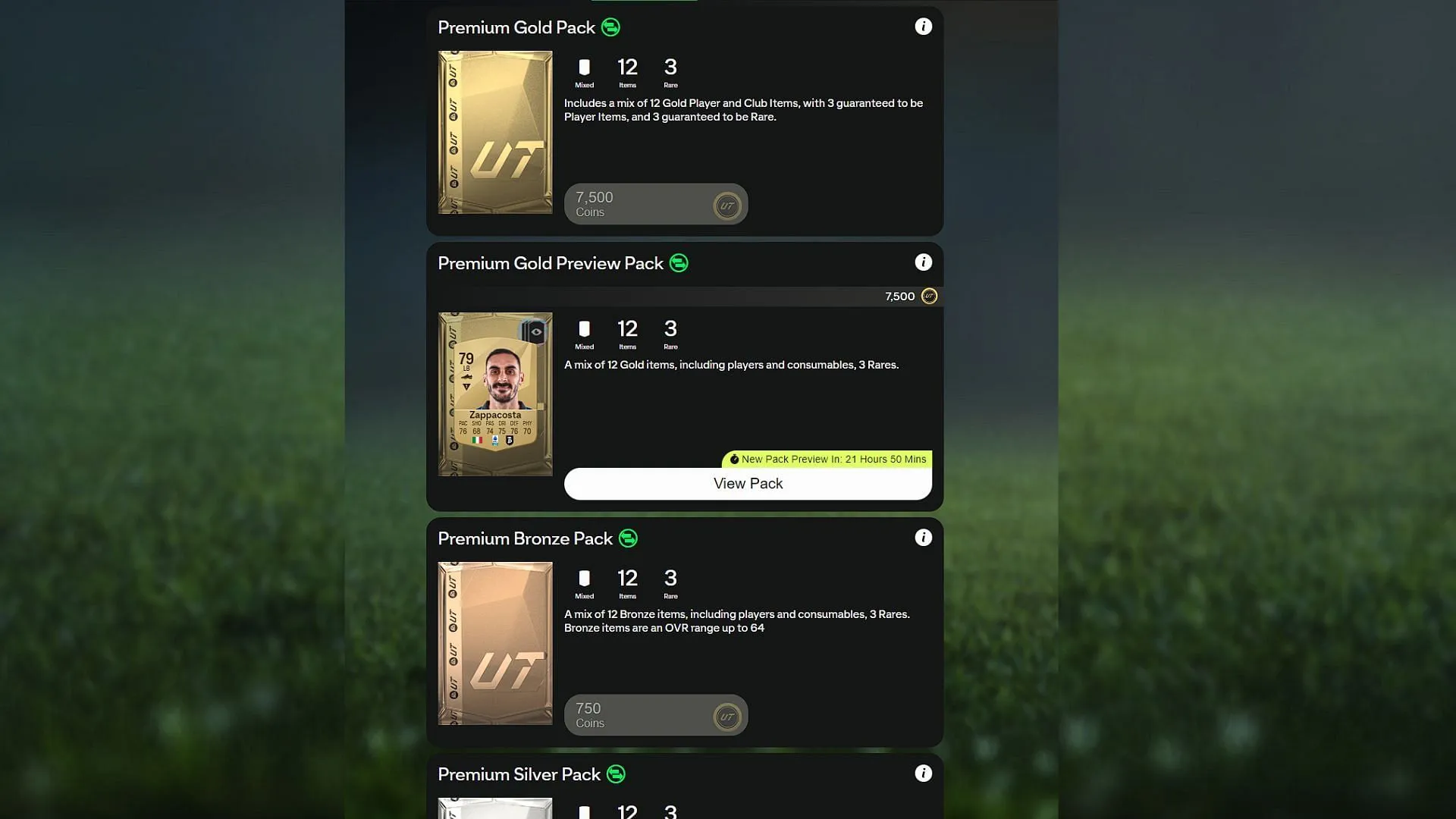 Spend your FC points opening packs to earn coins in EA FC 25 (Image via EA)