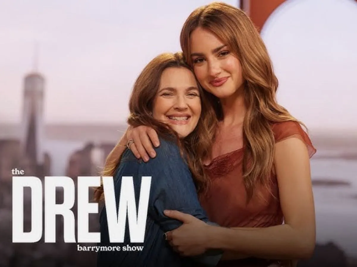 Extrait de The Drew Barrymore Show avec Grace Van Patten (Image via The Drew Barrymore Show)