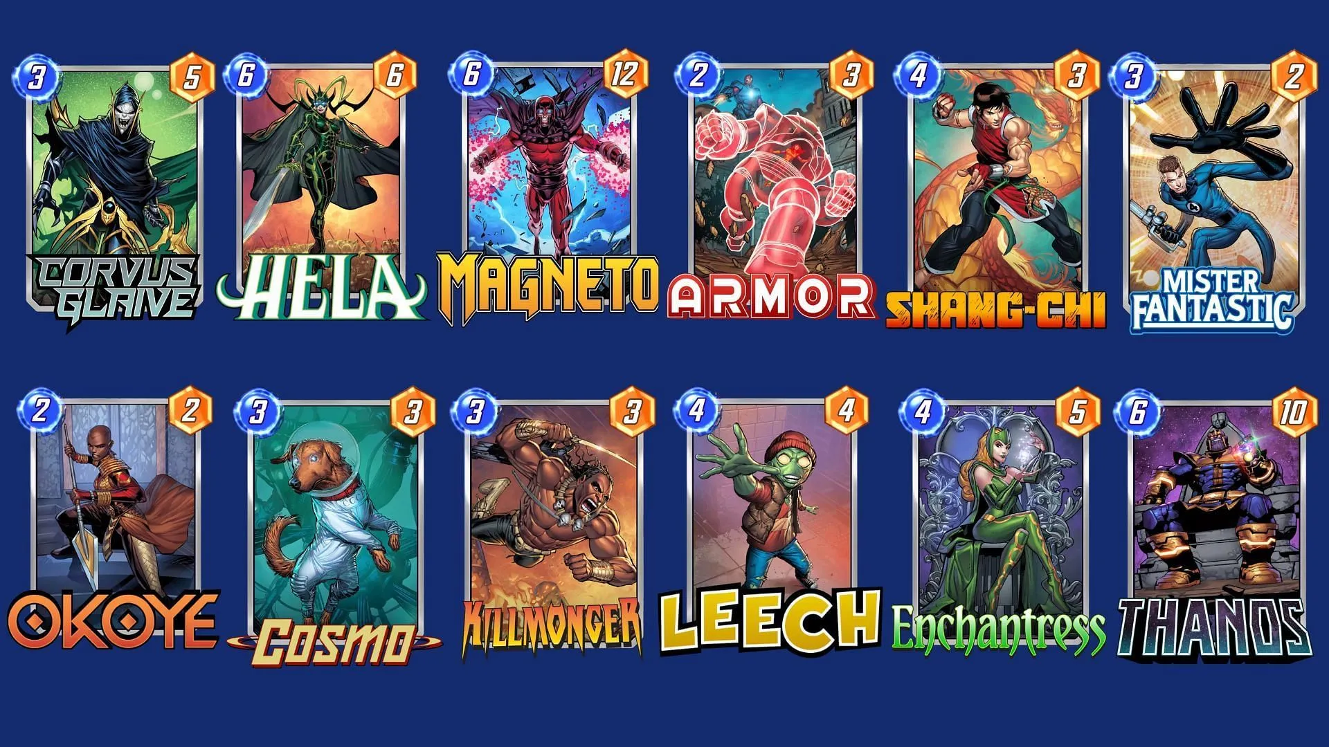 O Deck de Controle de Descarte no Marvel Snap (Imagem via Nuverse)