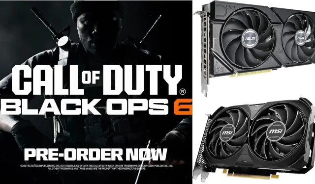 Configuración óptima de Black Ops 6 para tarjetas gráficas Nvidia RTX 4060 y RTX 4060 Ti