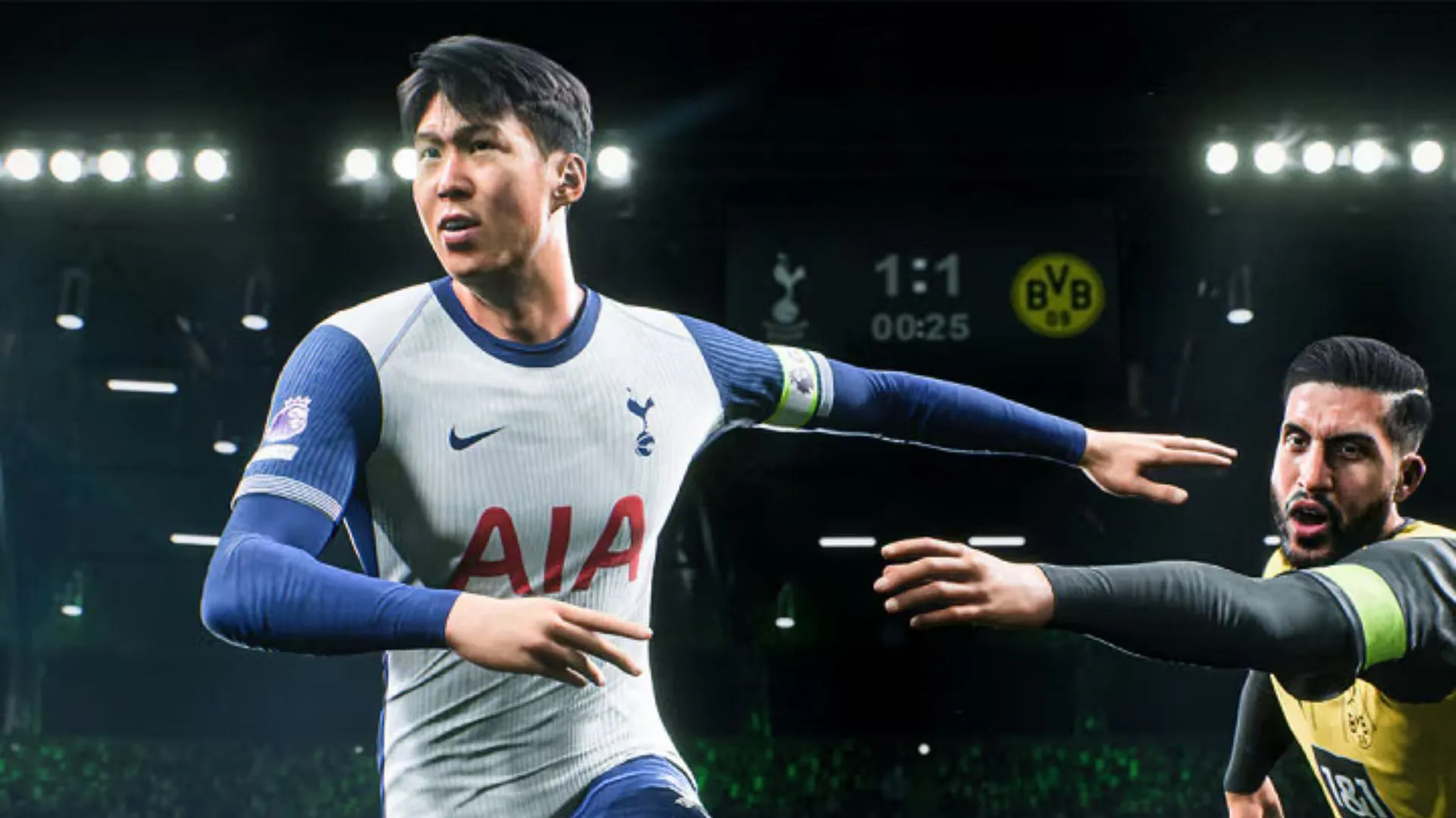 Heung Min Son in one of FC 25's promotional images (Image via EA)