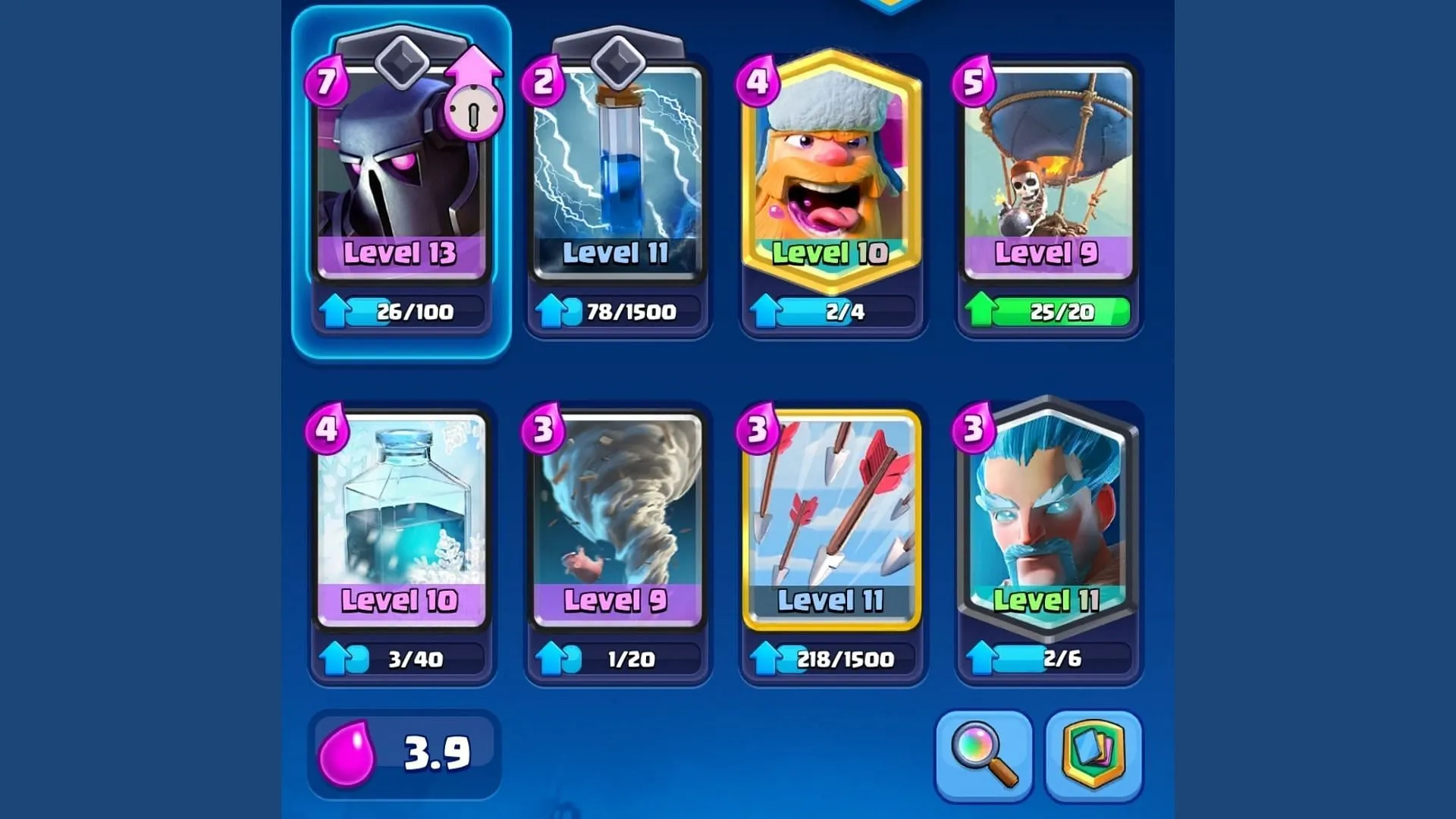 Le ballon est utilisé dans de nombreux decks Lumberjack dans Clash Royale (Image via Supercell)