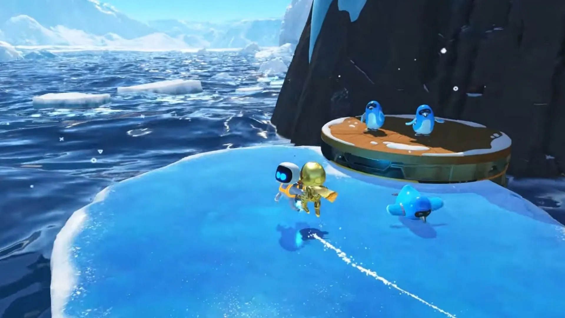 2e robot d'Astro Bot Frozen Meal (Image via Sony Interactive Entertainment)