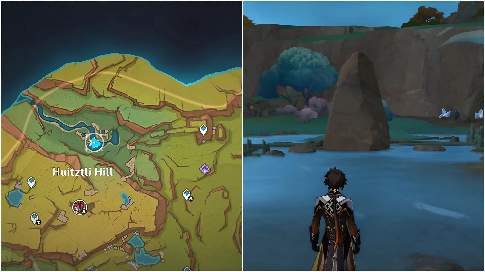 Hidden Natlan Puzzle #3 location (Image via HoYoverse)