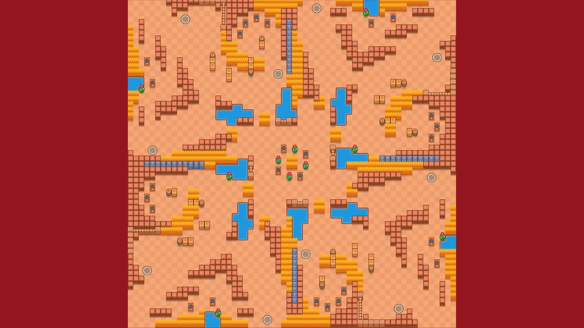 Final Four Solo Showdown Map (Image via Supercell)