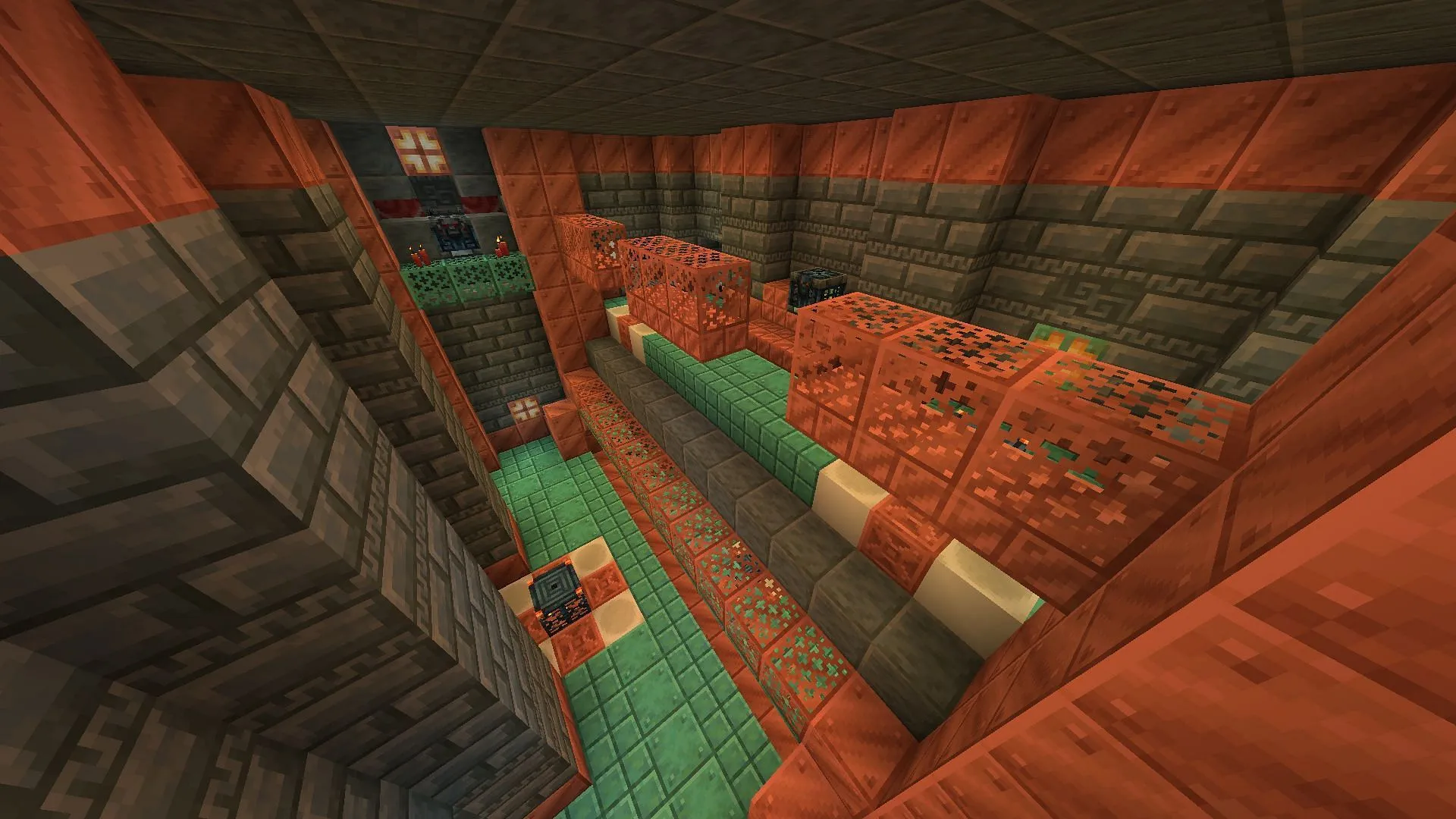 Trial chambers abound in this Minecraft 1.21 seed (Image via Mojang)