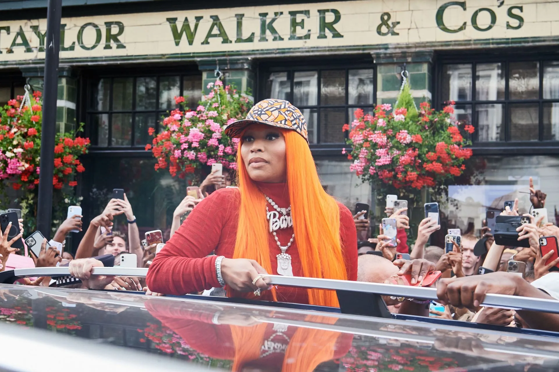 Nicki Minaj aperçue à Londres - Source : Getty