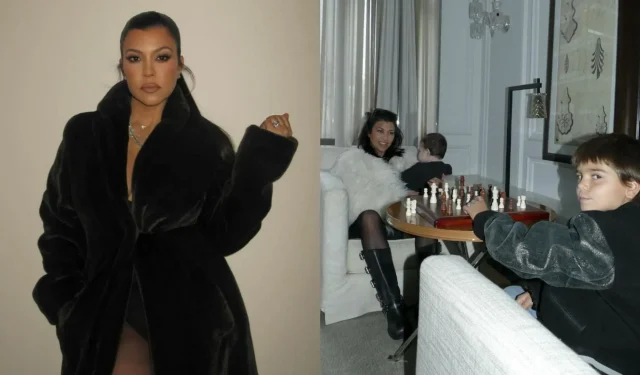 寇特妮卡戴珊 (Kourtney Kardashian) 討論她大兒子獨特的睡眠習慣：“每個孩子都是不同的”