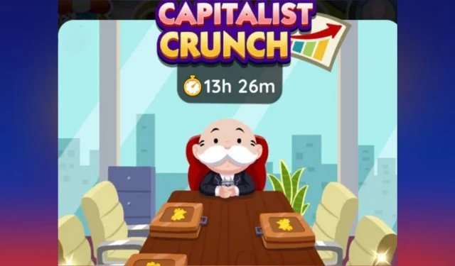 Guia completo para Monopoly Go Capitalist Crunch Rewards e dicas para ganhar malas