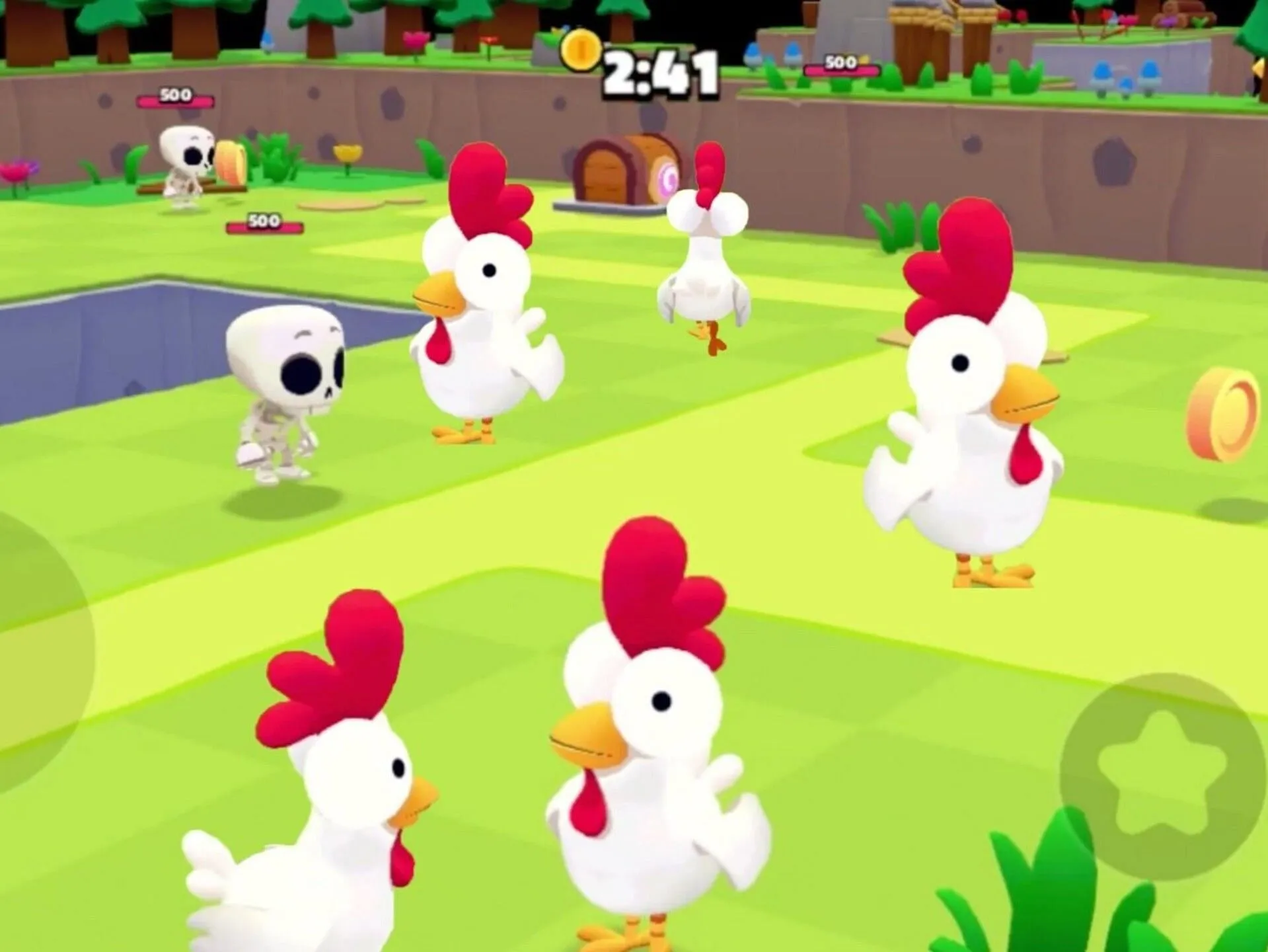 Chicken deja caer más botas turbo a través de hallazgos afortunados (imagen a través de Supercell)