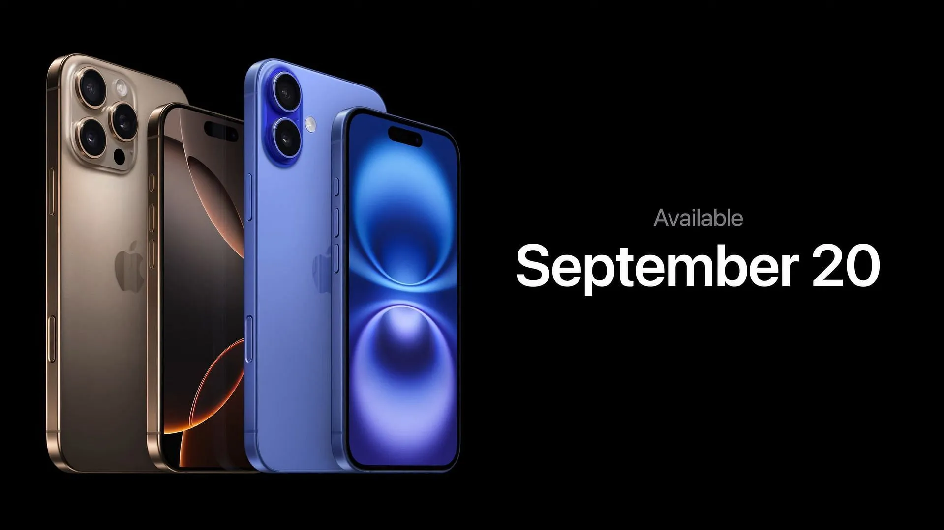 Pre-orders of the Pro and the Pro Max begin this Friday (Image via Apple)