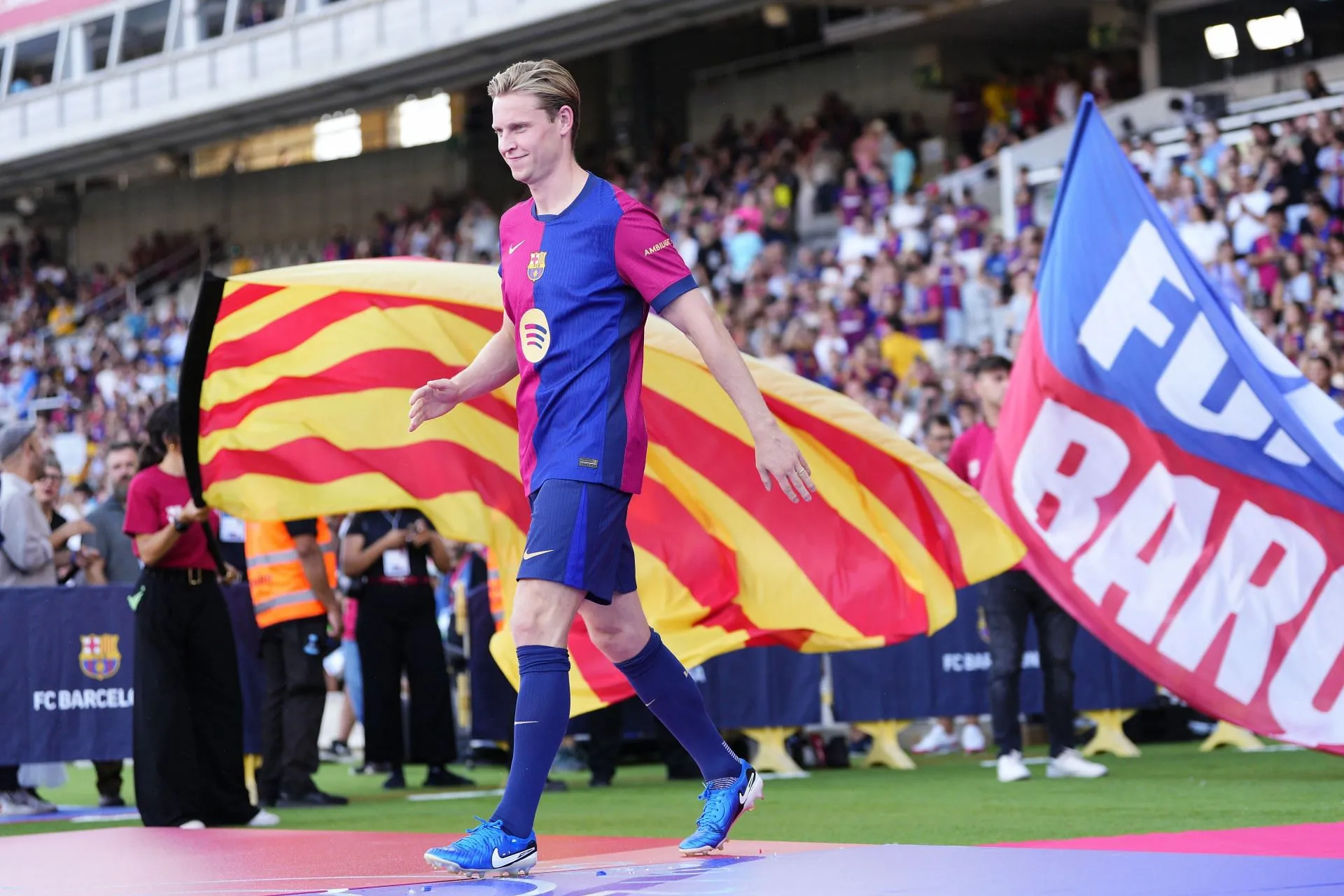 Frenkie De Jong en el FC Barcelona (Imagen vía Getty)