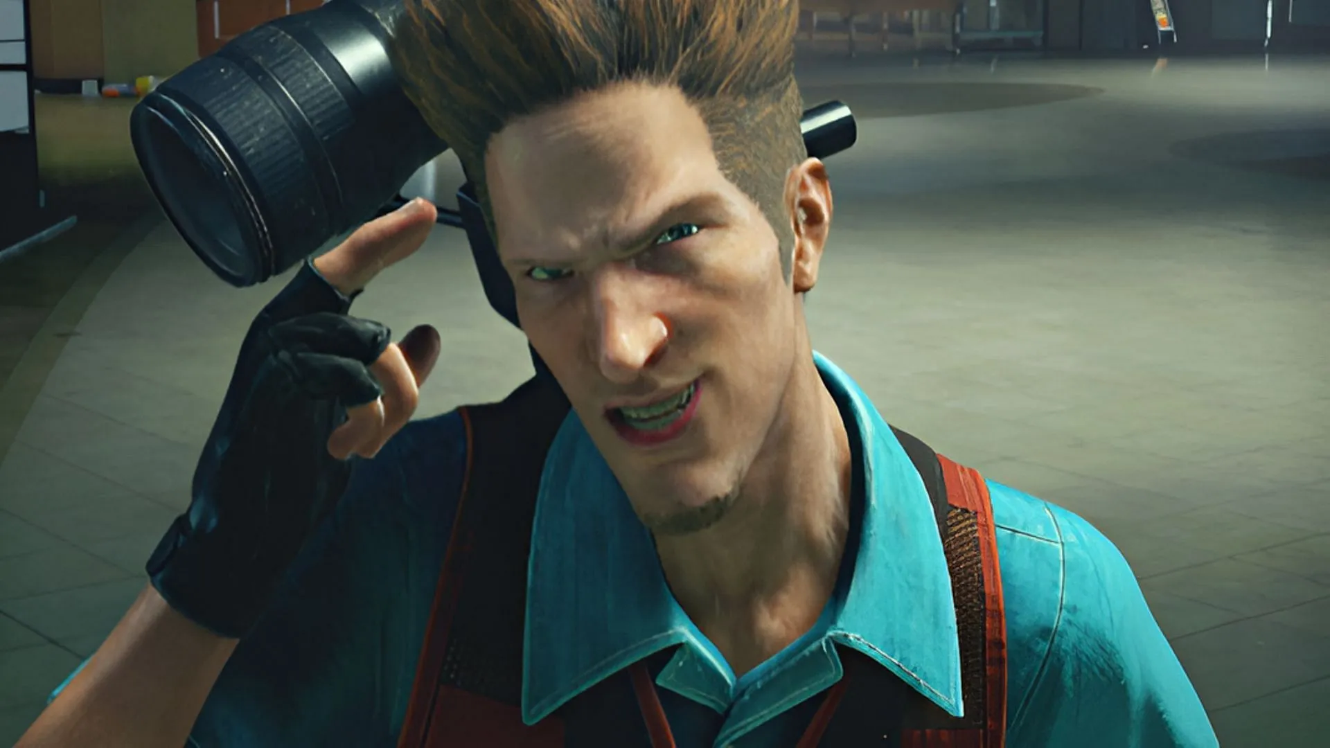 Kent Swanson dans le jeu (Image via Capcom)