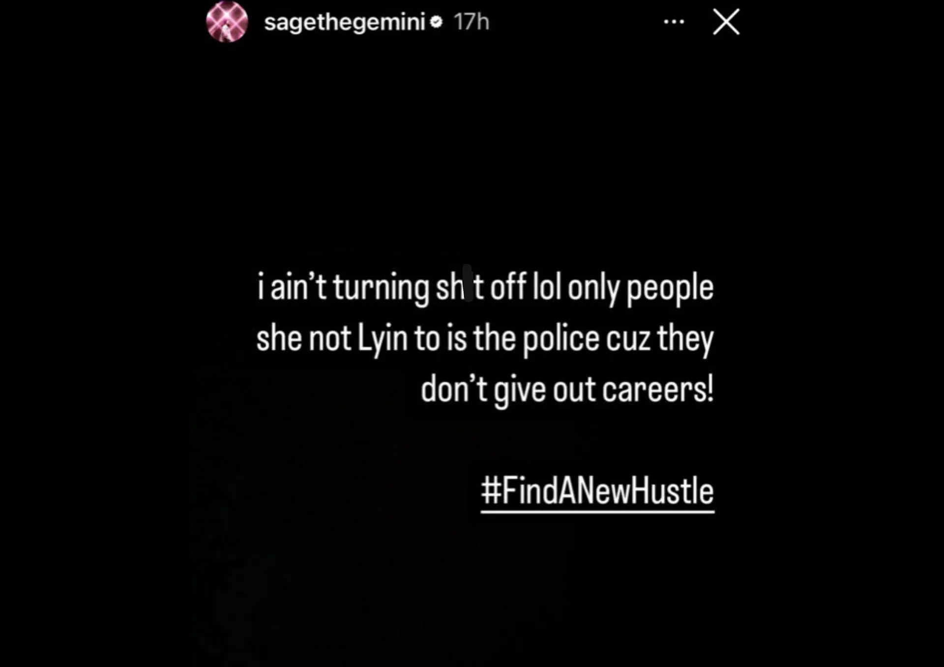 Dominic Wynn Woods Instagram story after the allegations made it online (Image via Instagram)