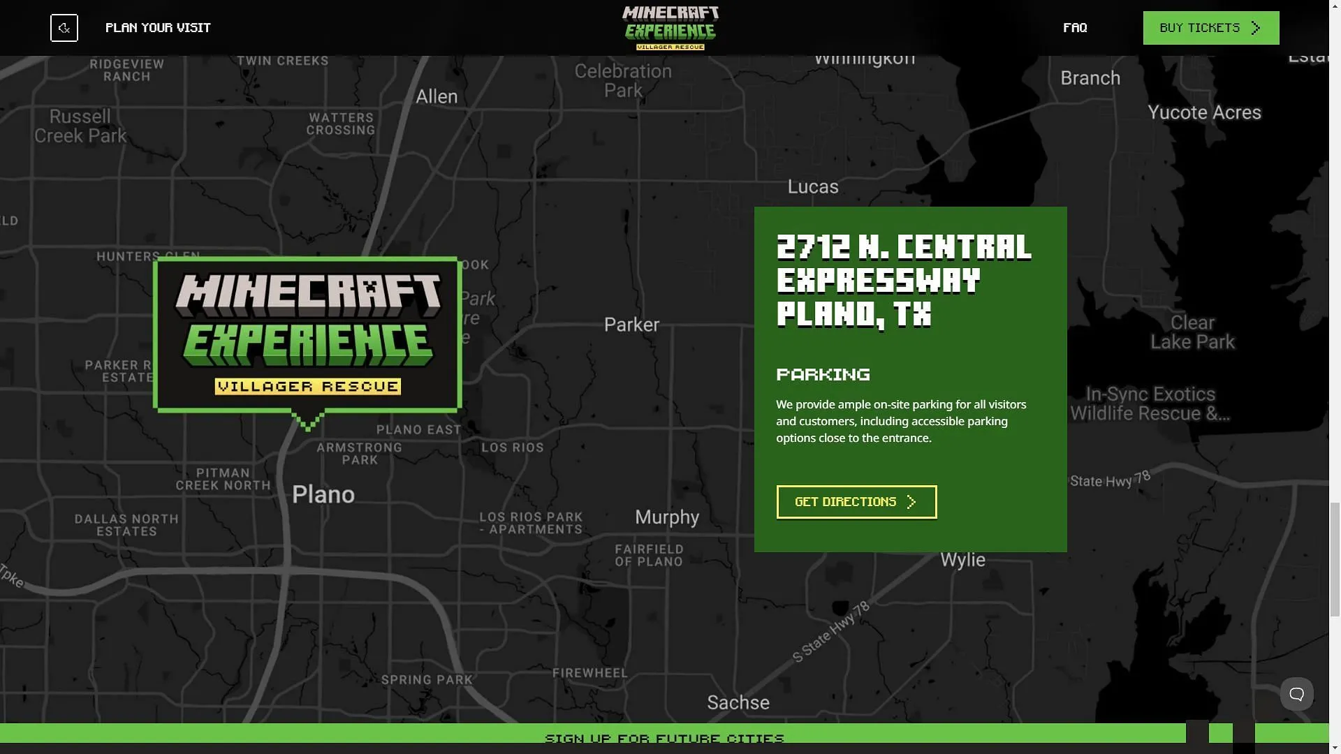 Attend the MC Experience in Plano, Dallas, Texas on the chosen date and time (Image via Minecraft Experience)