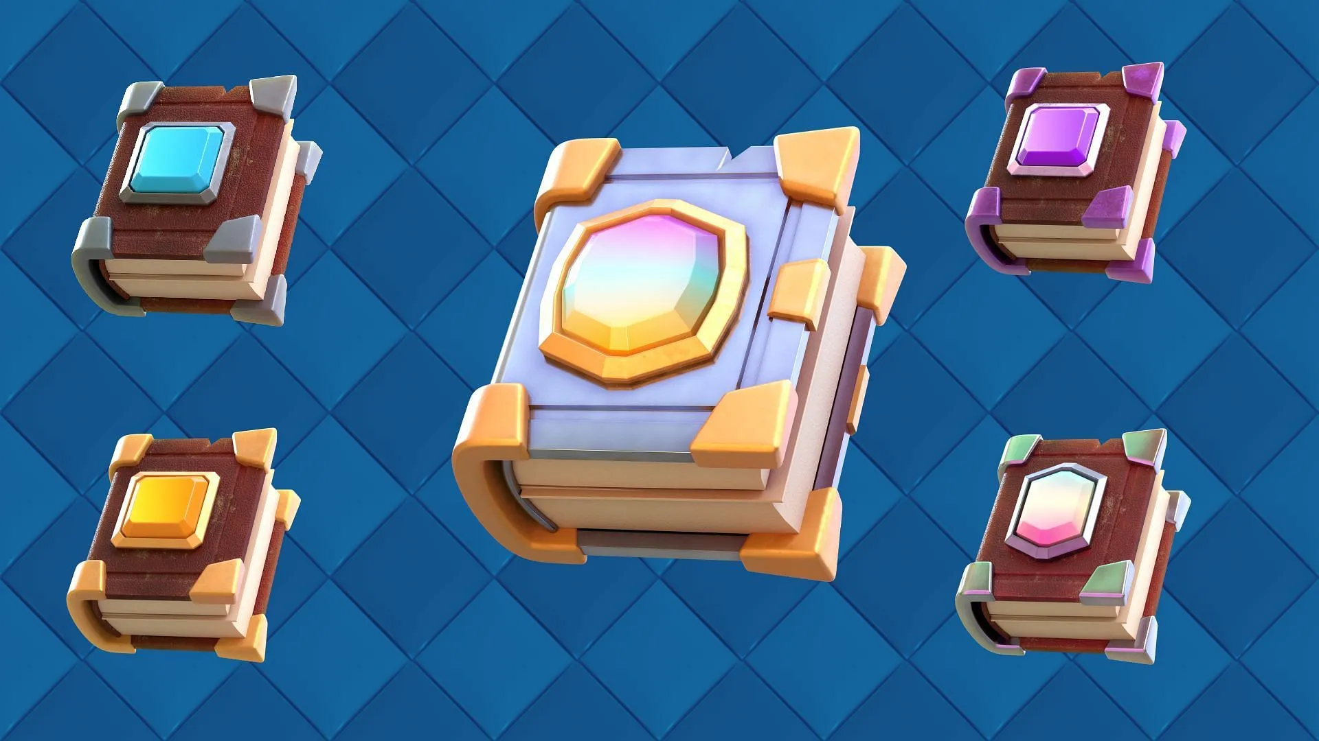 Livro de cartas em Clash Royale (Imagem via Supercell)