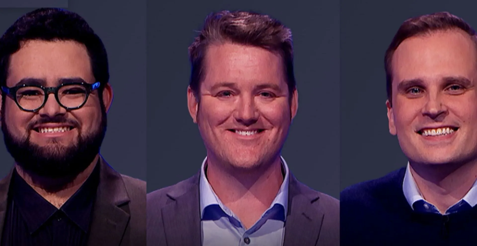 Les participants ont fait un excellent match dans l'épisode précédent de Jeopardy ! (Image via jeopardy.com)