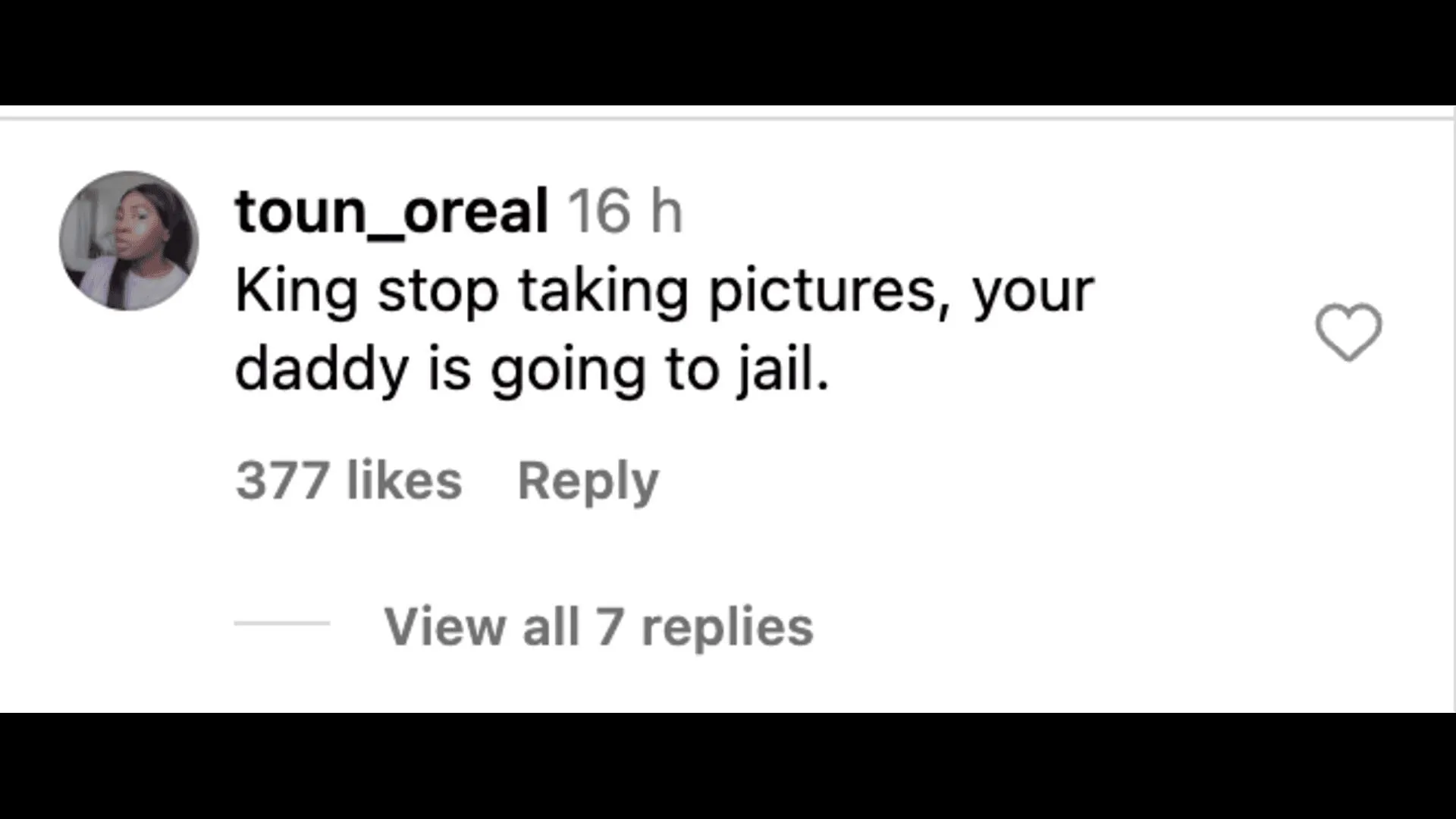 Social media users lash out at Raven Tracy for posting pictures with Diddy's son amidst his arrest. (Image via Instagram)