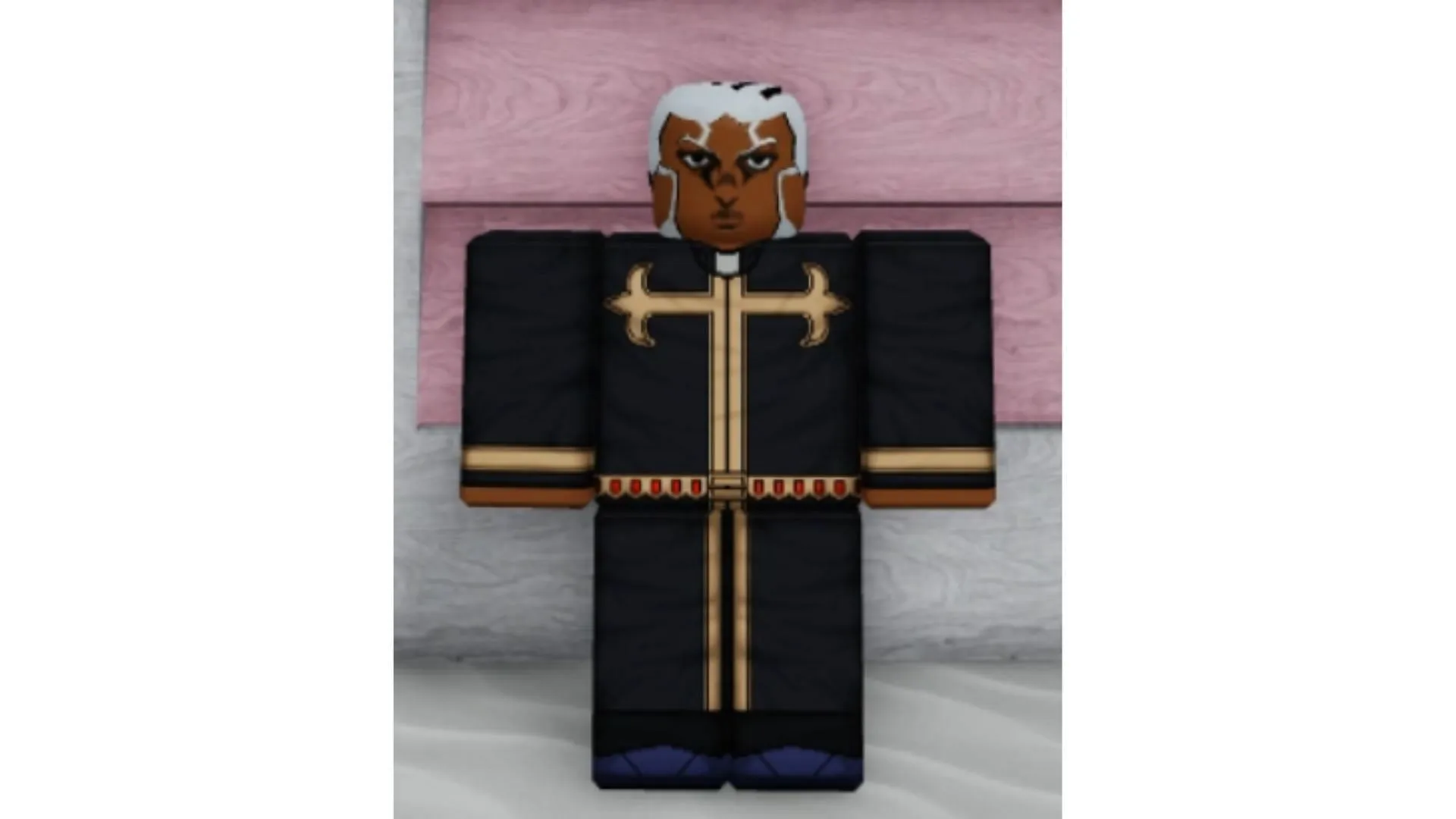 Enrico is one of the antagonists from JoJo's Bizarre Adventure (Image via Roblox)