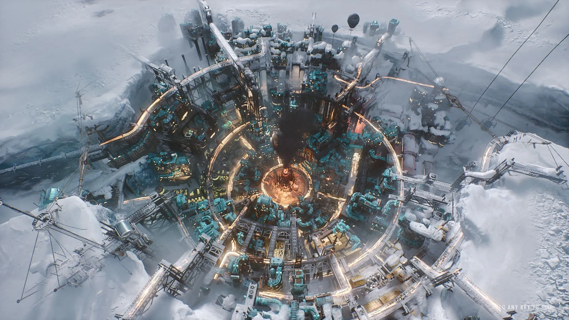 Zwiększ produkcję paliwa, aby zwalczyć zimno w grze Frostpunk 2. (Grafika dzięki uprzejmości 11 Bit Studios)