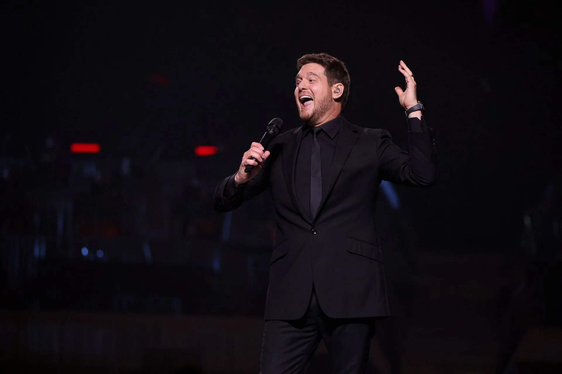 Michael Bublé of The Voice season 26 performs at Michael Bublé