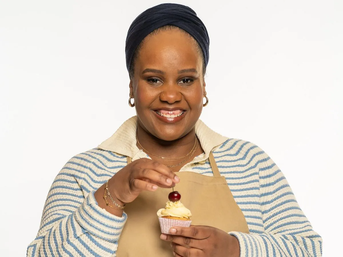 Illiyin do The Great British Baking Show (Imagem via Tudum da Netflix)