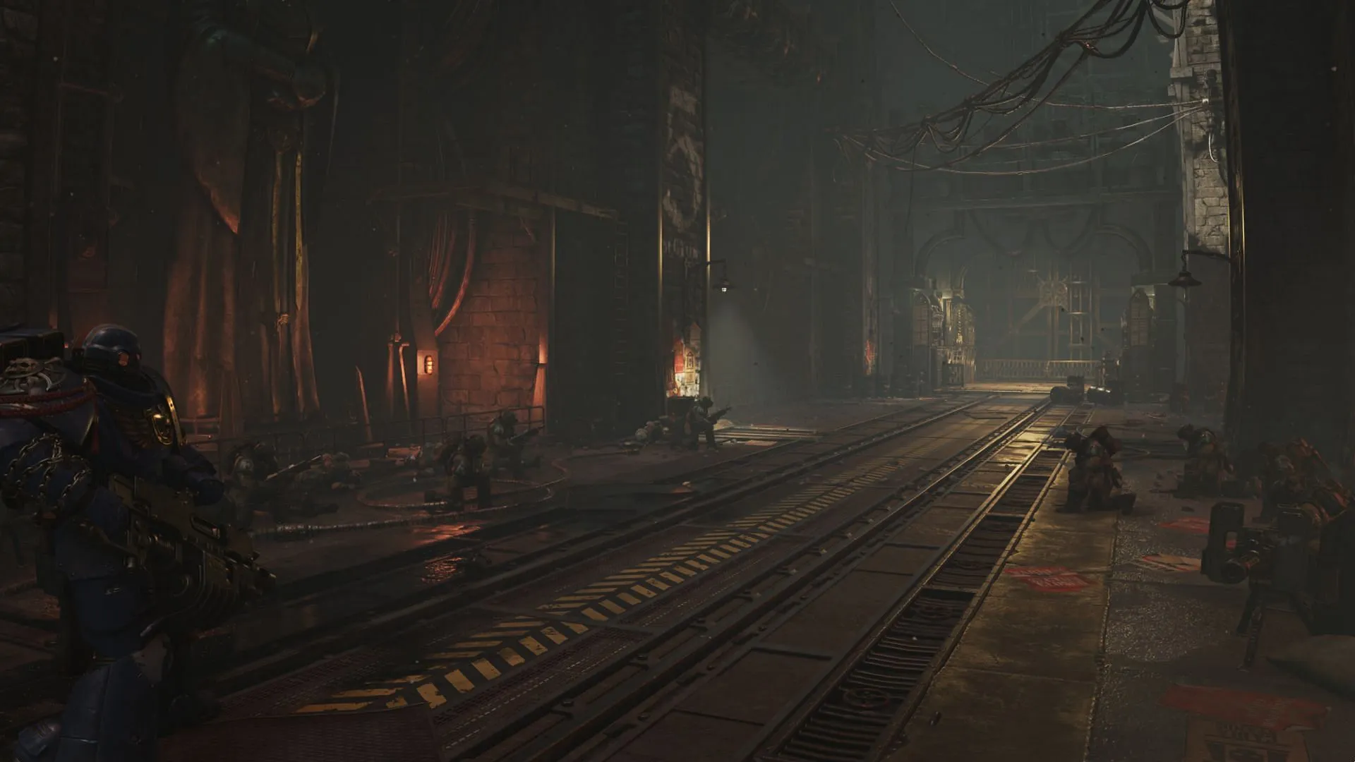 Entrez dans le Sanctum et dirigez-vous vers le relais astropathique pour terminer la mission de campagne Voidsong dans Warhammer 40k: Space Marine 2 (Image via Focus Entertainment)