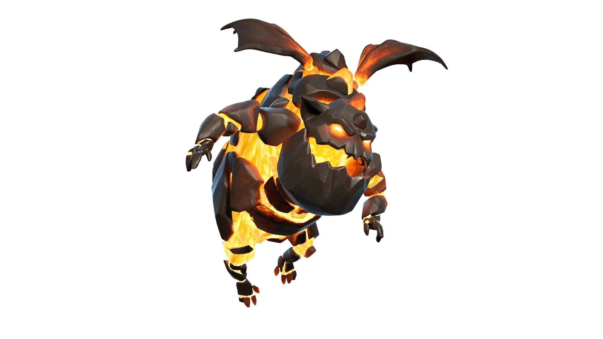 Lava Hound est l'une des cartes de troupes légendaires de Clash Royale (Image via Supercell)