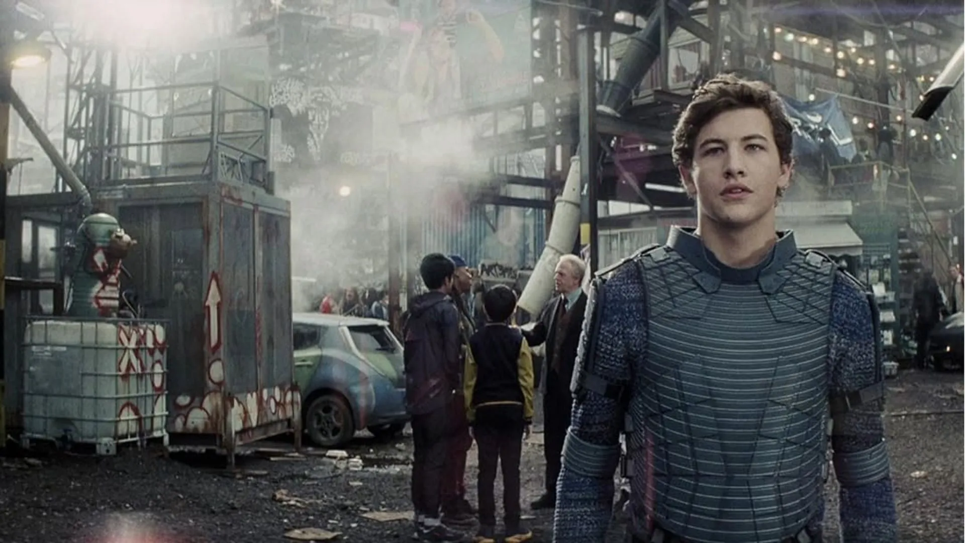 Tye Sheridan w scenie z filmu Ready Player One (zdjęcie za pośrednictwem Prime Video)