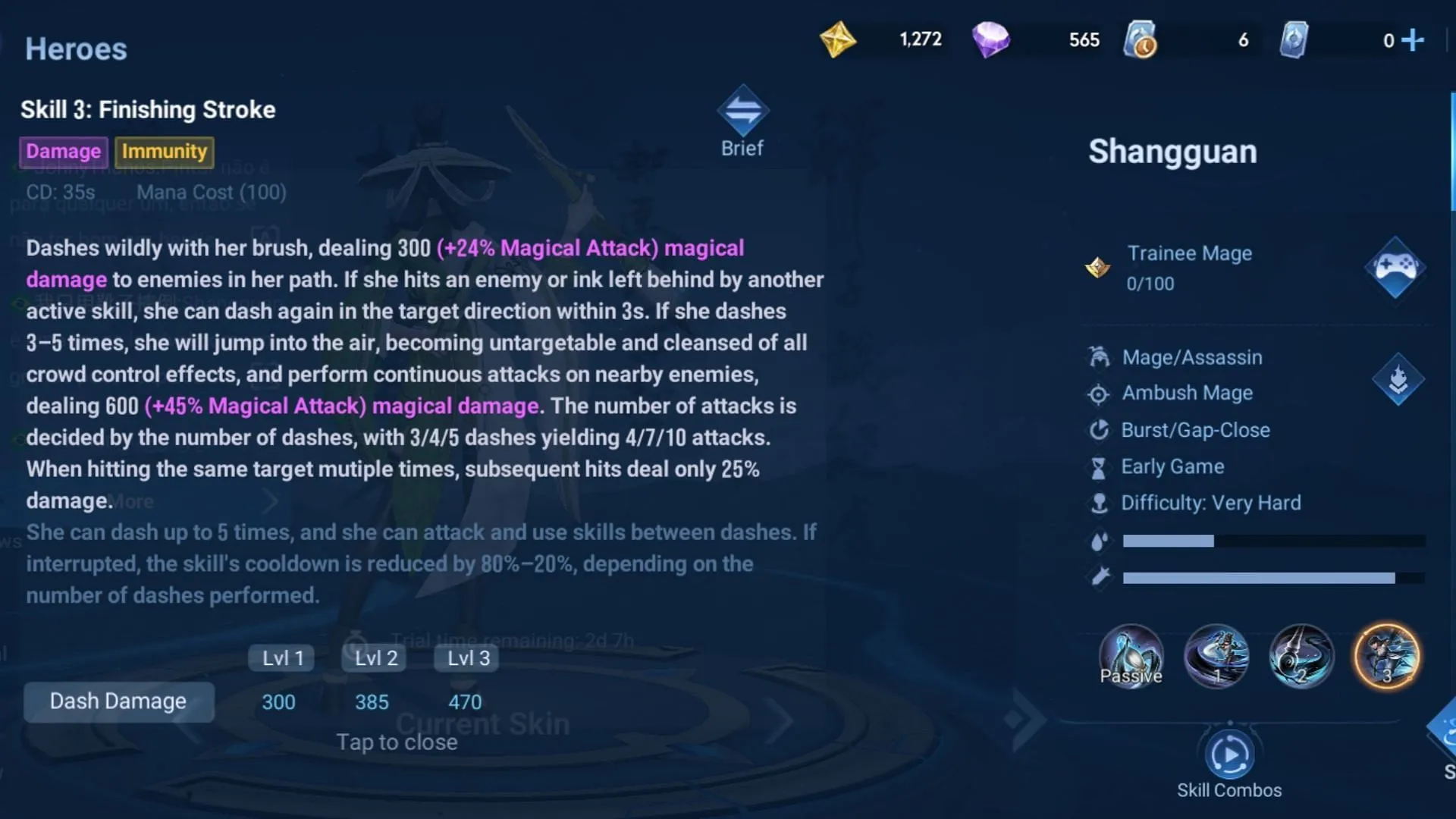 Shangguan's Ultimate skill (Image via Level Infinite)