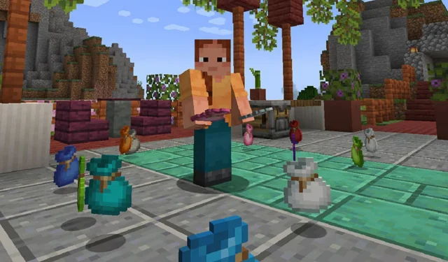 L’aggiornamento Snapshot di Minecraft introduce i bundle colorabili