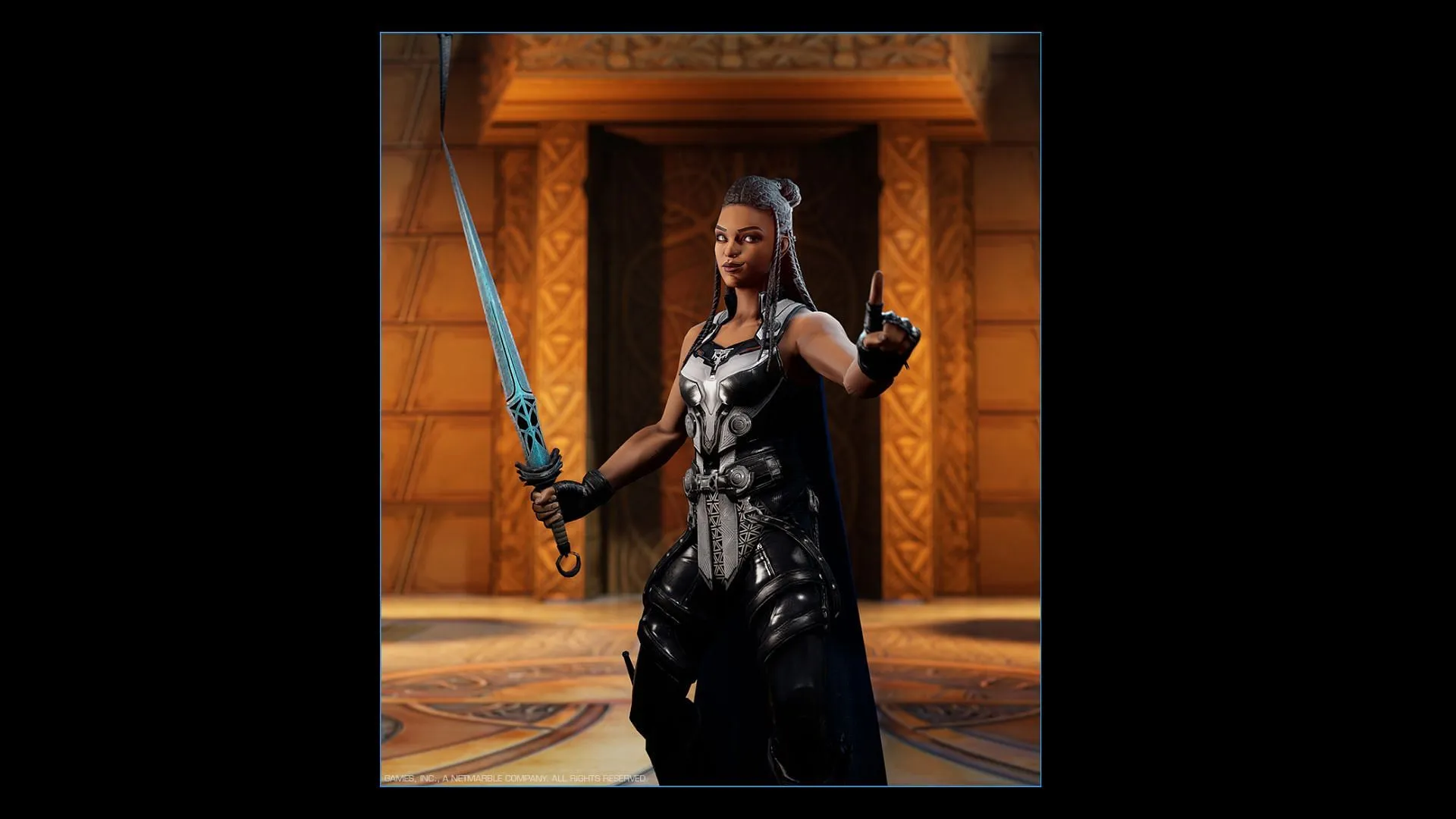 Valkyrie builds Combo and Power while hitting her Opponent’s Block (Image via Kabam Games, Inc.)