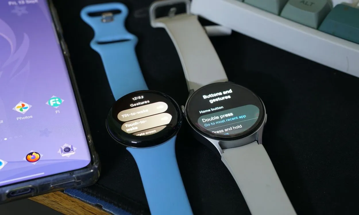 Comparación entre Galaxy Watch y Pixel Watch