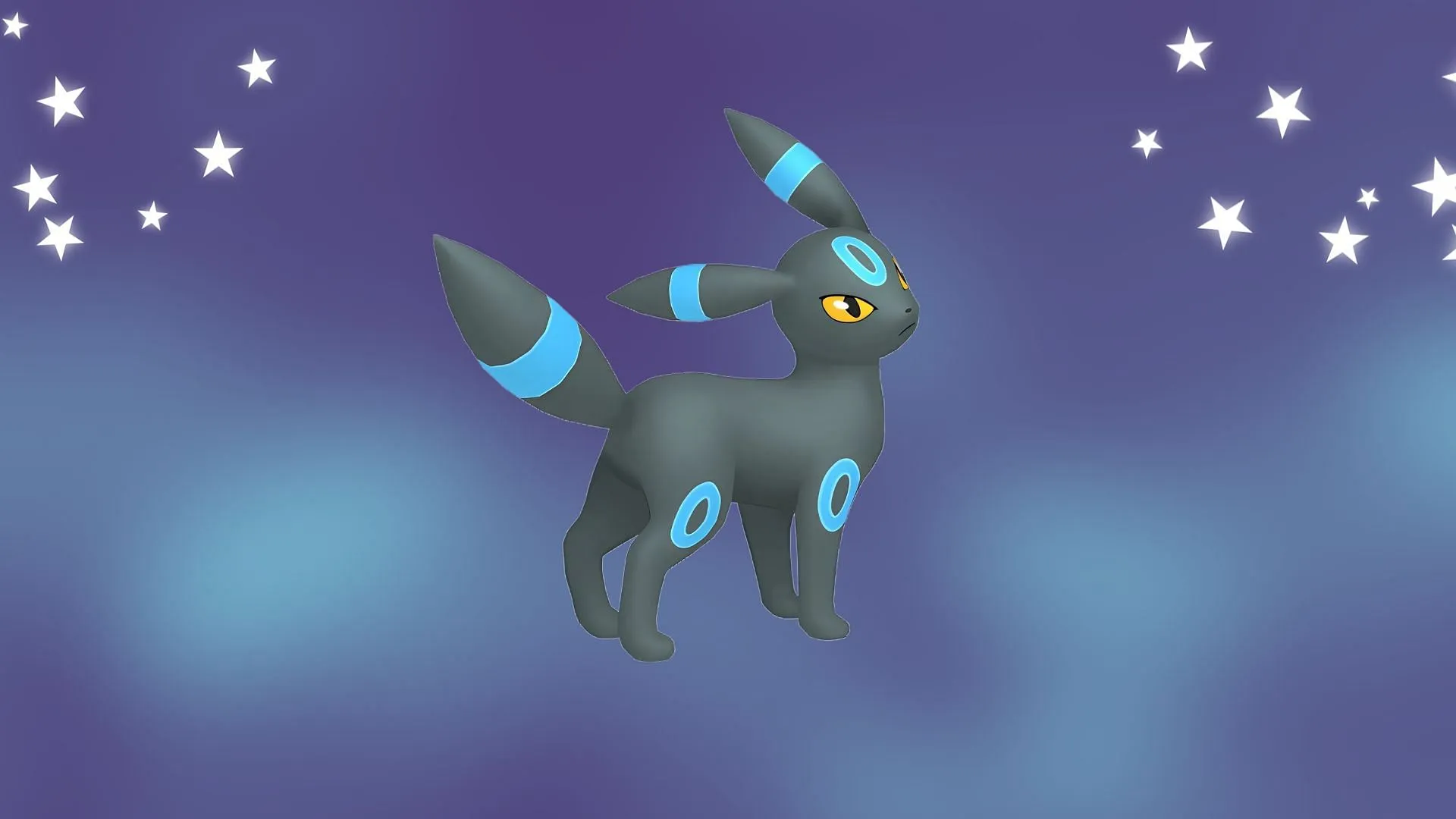 Błyszczący Umbreon (Grafika dzięki uprzejmości The Pokémon Company)