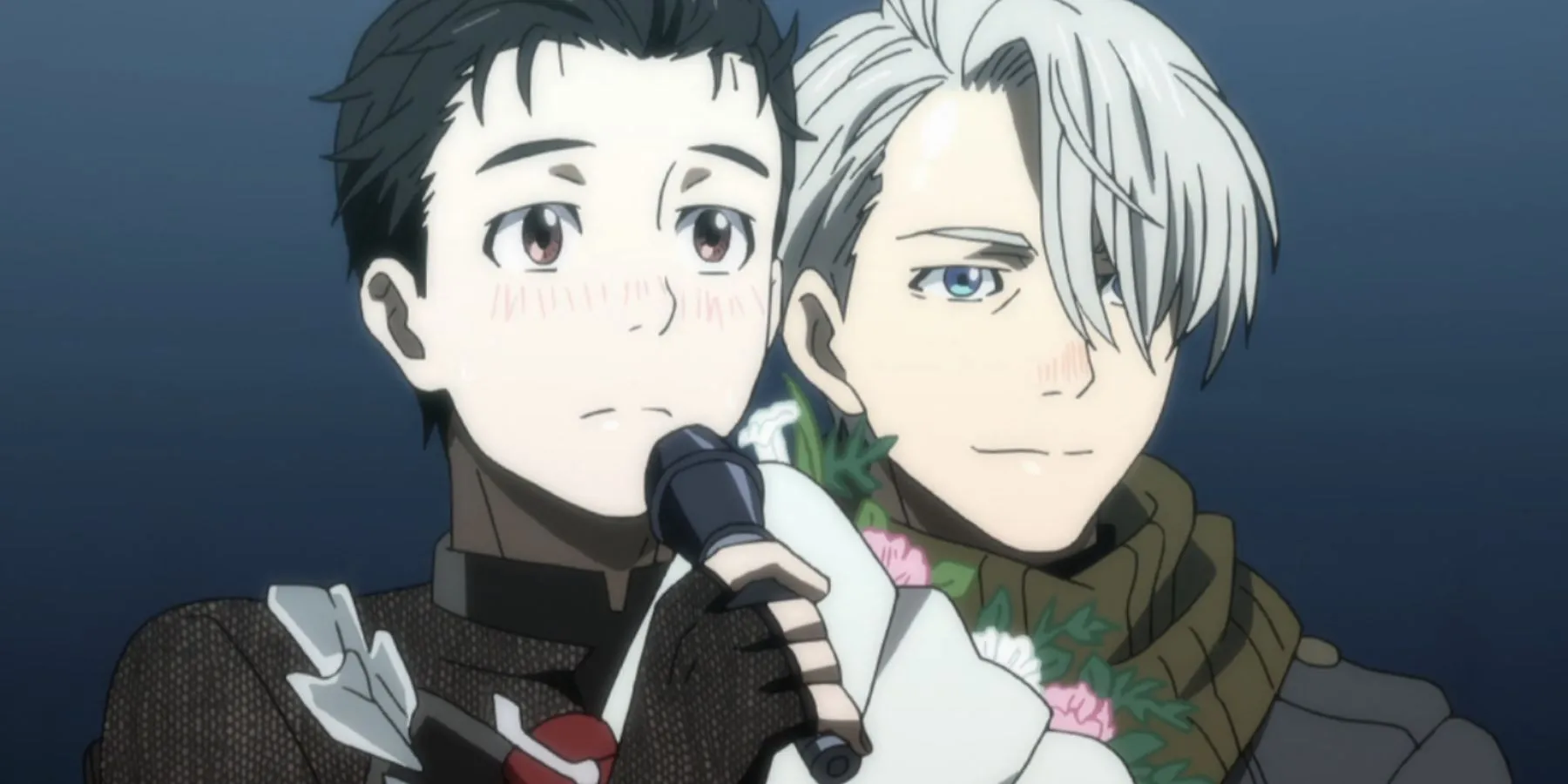 Yuri on Ice anime Yuri Katsuki Victor Nikiforov