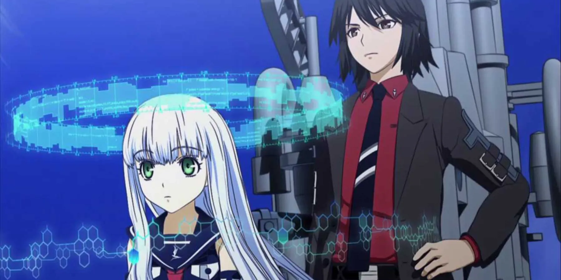 Imagen promocional del anime Arpeggio of Blue Steel