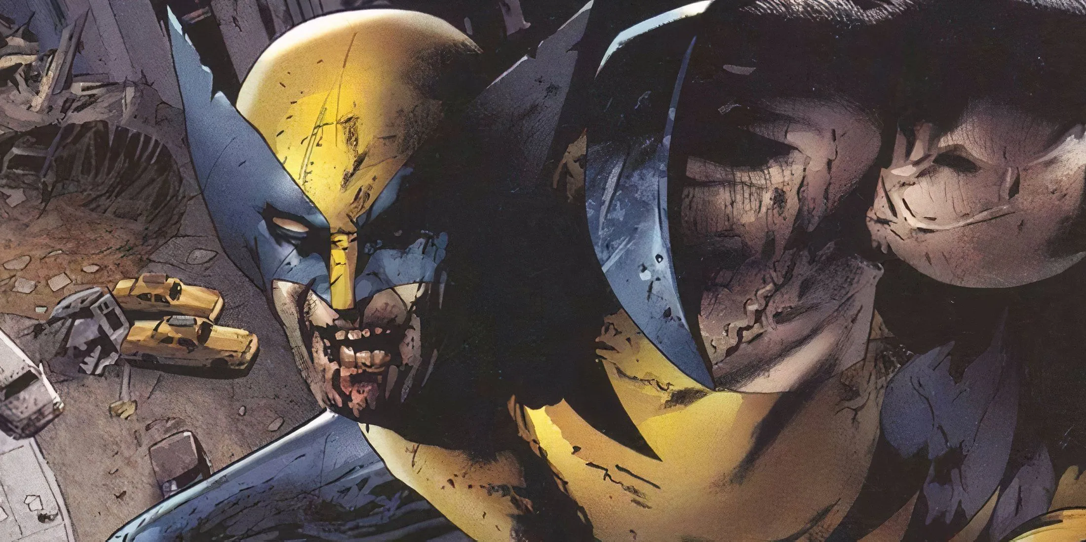 Une photo de Wolverine zombie