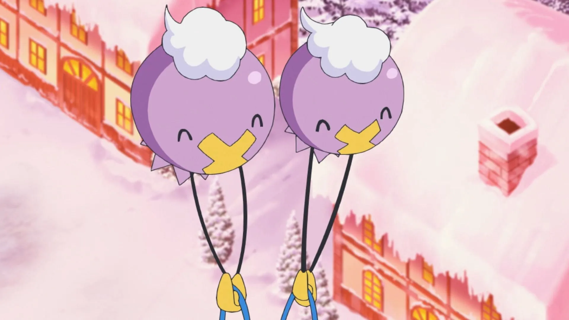 Drifloon evoluciona a Drifblim, un tanque extraordinario con considerables capacidades de debilitamiento (imagen a través de The Pokémon Company)