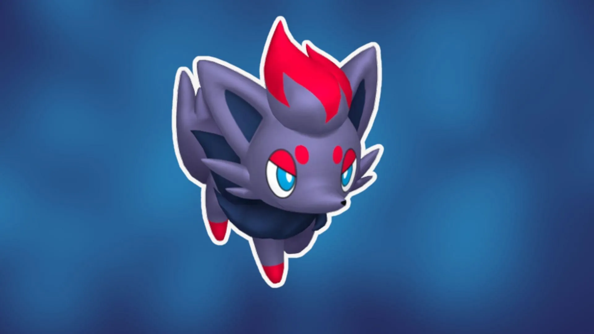 Zorua, tal como aparece en el juego. (Imagen de The Pokemon Company)