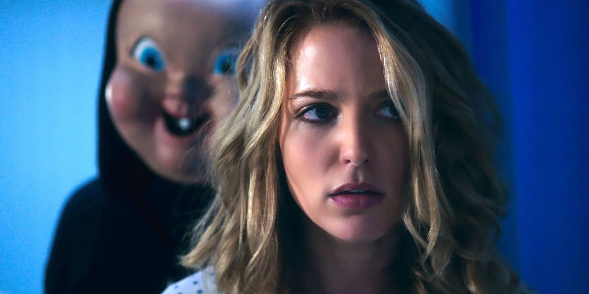 Jessica Rothe como Tree Gelbman em Happy Death Day