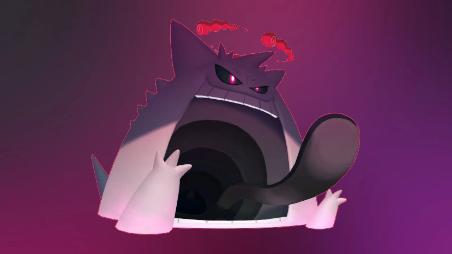 Gengar Gigantamax brilhante (Imagem via TPC)