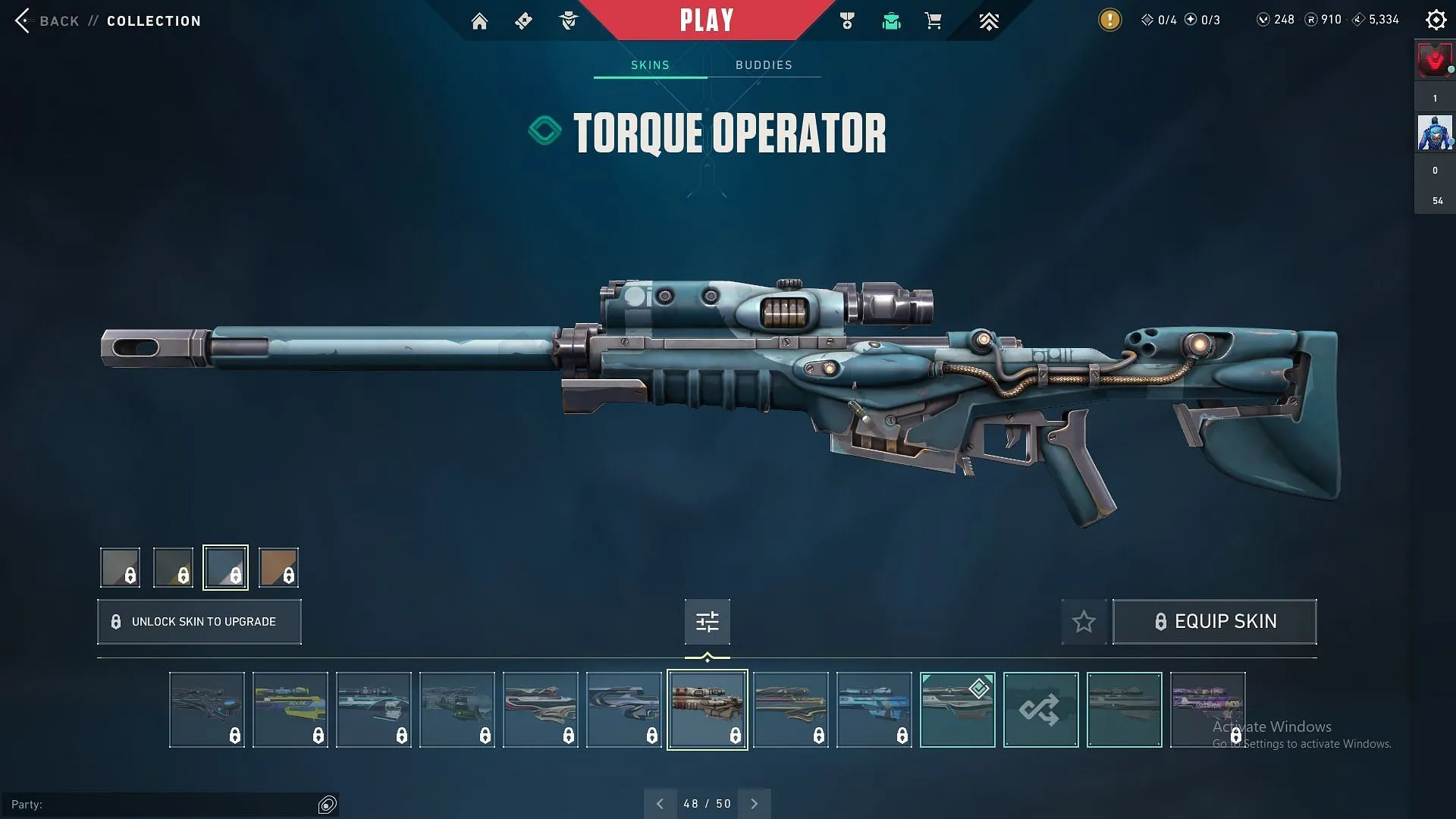 O Operador de Torque em sua variante de cor azul (Imagem via Riot Games)